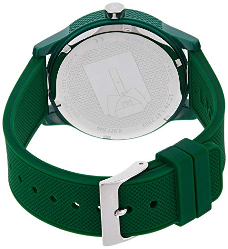 Lacoste Reloj Analógico para Hombre de Cuarzo con Correa en Silicona 2010985