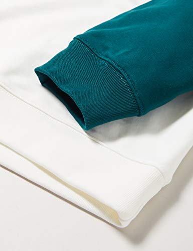 Lacoste Sh5185 Sudadera, Blanco (Farine/Marine/Pin Xp2), Large (Talla del Fabricante: 5) para Hombre Lacoste Sh5185 Sudadera, Blanco (Farine/Marine/Pin Xp2), Large (Talla del Fabricante: 5) para Hombre