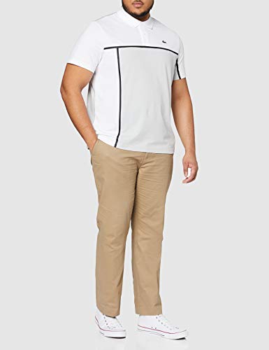 Lacoste Sport Yh4770 Polo, Blanco (Blanc/Calluna-Blanc-Noir Rey), XXX-Large (Talla del Fabricante: 8) para Hombre