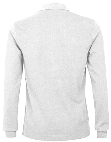 Lacoste Sport YH9521 Camisa de Polo, Blanc, XL para Hombre Lacoste Sport YH9521 Camisa de Polo, Blanc, XL para Hombre