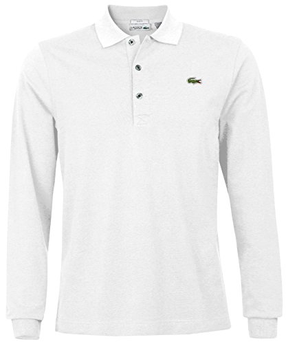 Lacoste Sport YH9521 Camisa de Polo, Blanc, XL para Hombre