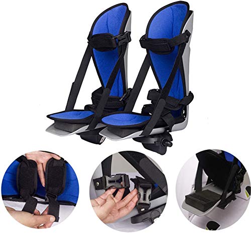 Ladder Soporte de Tobillo, Férulas para pies, Soporte para piernas para Fisioterapia electrónica y rehabilitación, Entrenador motorizado de Pedal de Bicicleta, 1 par Ladder Soporte de Tobillo, Férulas para pies, Soporte para piernas para Fisioterapia electrónica y rehabilitación, Entrenador motorizado de Pedal de Bicicleta, 1 par