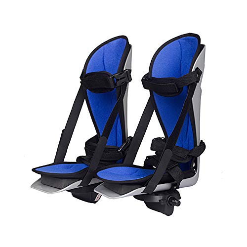 Ladder Soporte de Tobillo, Férulas para pies, Soporte para piernas para Fisioterapia electrónica y rehabilitación, Entrenador motorizado de Pedal de Bicicleta, 1 par