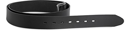 Ladeheid Cinturón de Cuero para Hombre Talla Grande L11(Negro-4, 130 cm x 4 cm (Largo total 147,5 cm)) Ladeheid Cinturón de Cuero para Hombre Talla Grande L11(Negro-4, 130 cm x 4 cm (Largo total 147,5 cm))