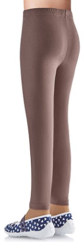 Ladeheid Leggins Pantalones Largos Ropa Deportiva Niña LAMA03 (Beige16, 152-158)