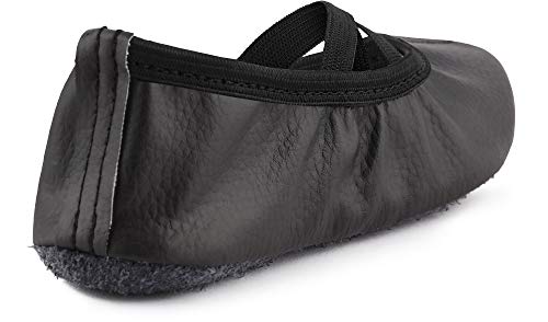 Ladeheid Zapatillas de Ballet y Bailarinas de Piel Mujer Niño y Niña (Tallas 25-41) LAJD001 (Negro, 41 EU) Ladeheid Zapatillas de Ballet y Bailarinas de Piel Mujer Niño y Niña (Tallas 25-41) LAJD001 (Negro, 41 EU)