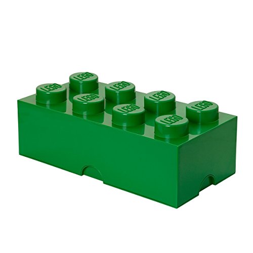 Ladrillo de almacenamiento de 8 espigas de LEGO, caja de almacenaje apilable, 12 l