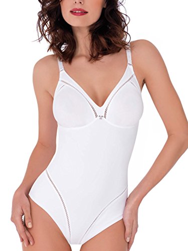 Lady Bella Lingerie Top Comfort P6738 Body íntimo Femenino Reductor y Moldeador sin aro Copa C preformada en Microfibra para Tallas Grandes Lady Bella Lingerie Top Comfort P6738 Body íntimo Femenino Reductor y Moldeador sin aro Copa C preformada en Microfibra para Tallas Grandes