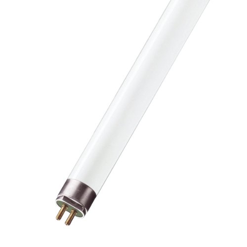 Laes 980363 Bombilla Mini Fluorescente T5 G5, 13 W, Blanco, 16 x 531.1 mm