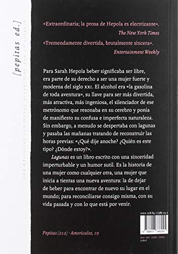 Lagunas: Memorias de una alcohólica (Americalee) Lagunas: Memorias de una alcohólica (Americalee)