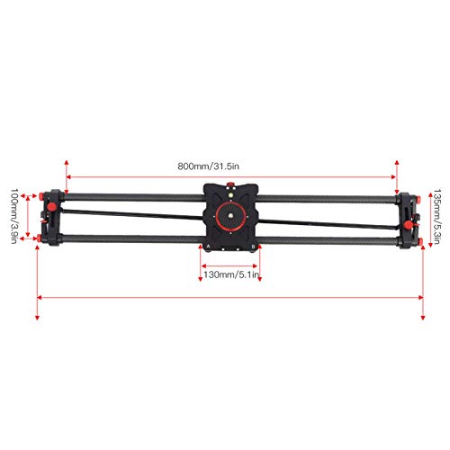 LAIQIAN Fotografía Disparo Slideway Portátil Extraíble Control Remoto Inalámbrico SLR Traducción De Video Carril De Video Deslizante Eléctrico