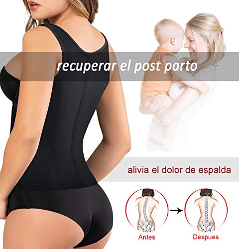 LaLaAreal Fajas Reductoras Corset Cincher Bustiers Corsé Adelgazantes de Cinturón Formación para Body Shaper Mujer