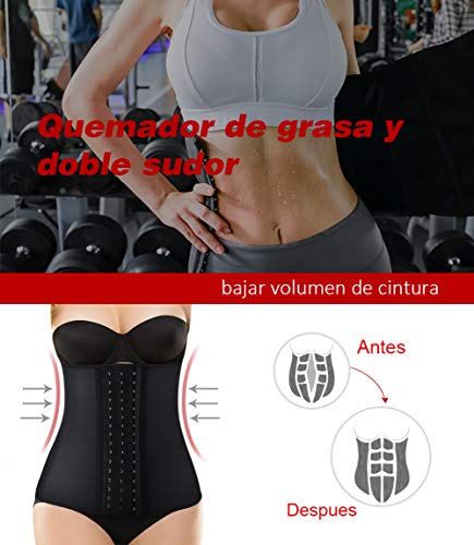 LaLaAreal Fajas Reductoras Corset Cincher Bustiers Corsé Adelgazantes de Cinturón Formación para Body Shaper Mujer