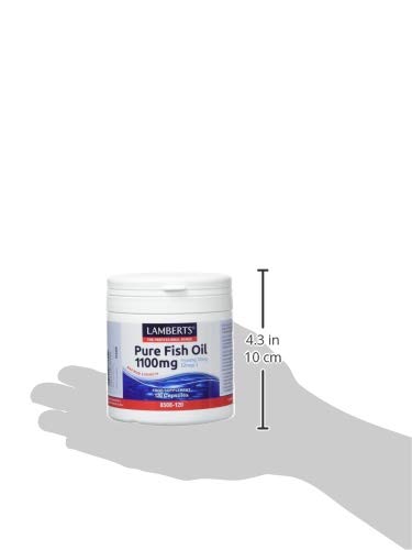 Lamberts Aceite de Pescado 1100 mg - 120 Cápsulas