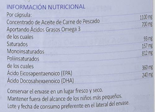 Lamberts Aceite de Pescado 1100 mg - 120 Cápsulas Lamberts Aceite de Pescado 1100 mg - 120 Cápsulas