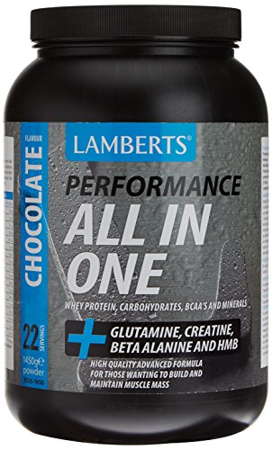 Lamberts All in One Suplemento para Deportistas, Sabor a Chocolate - 1450 gr