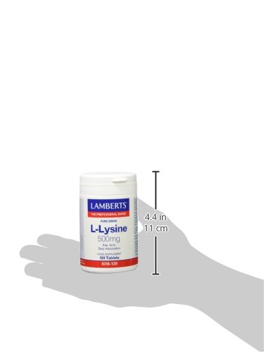 Lamberts L Lisina 500mg - 120 Tabletas