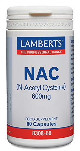Lamberts Nac N-Acetil Cisteina 600Mg 60 Unidades 80 g