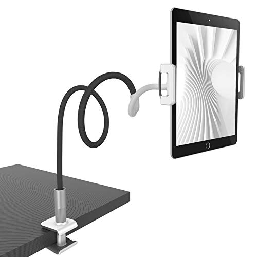 Lamicall Soporte Tablet, Multiángulo Soporte Tablet - Soporte con Cuello de Cisne para 2020 iPad Pro 10.5, 9.7, iPad Air, Air 2, iPad Mini 1 2 3 4, iPhone, Samsung Tab, Switch, Otras Tablets - Negro Lamicall Soporte Tablet, Multiángulo Soporte Tablet - Soporte con Cuello de Cisne para 2020 iPad Pro 10.5, 9.7, iPad Air, Air 2, iPad Mini 1 2 3 4, iPhone, Samsung Tab, Switch, Otras Tablets - Negro