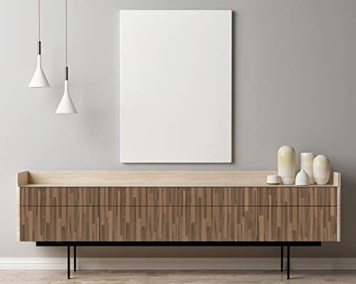 Lámina adhesiva Parquet de madera marrón, lámina decorativa, lámina para muebles, lámina autoadhesiva, aspecto madera natural, 45 cm x 3 m, grosor: 0,095 mm, Venilia 53153 Lámina adhesiva Parquet de madera marrón, lámina decorativa, lámina para muebles, lámina autoadhesiva, aspecto madera natural, 45 cm x 3 m, grosor: 0,095 mm, Venilia 53153