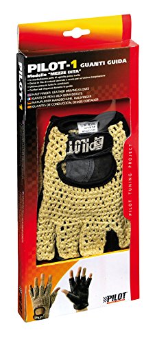 Lampa, 1 Media Dedo Pilot-Guantes de conducción XL Negro Lampa, 1 Media Dedo Pilot-Guantes de conducción XL Negro