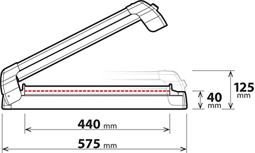 Lampa Porta esquis en Aluminio Norddrive para 3/4 jg. esquís ó 2 Snow