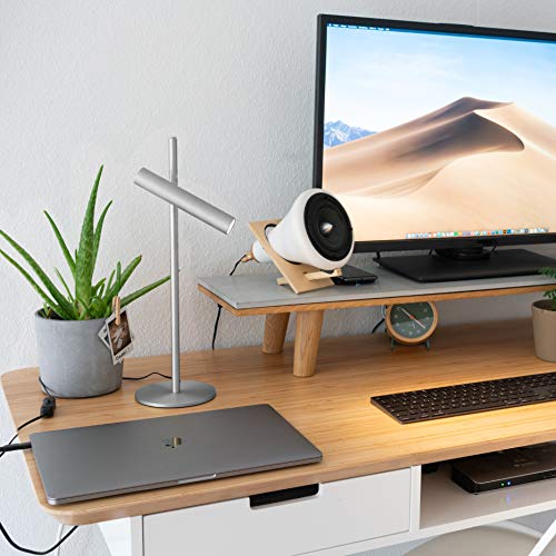 Lámpara de mesa LED infinitamente regulable, lámpara de noche, lámpara de oficina, Lámparas de escritorio, lámpara de lectura, operación táctil,pequeñas lámparas de pie, plata Lámpara de mesa LED infinitamente regulable, lámpara de noche, lámpara de oficina, Lámparas de escritorio, lámpara de lectura, operación táctil,pequeñas lámparas de pie, plata