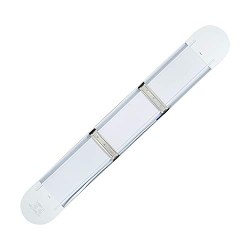 Lámpara Luminaria 60 cm PLUS 36w. Color Blanco Frio (6500K). Tubo led integrado T8. 3400 Lumenes. Regleta led slim. IP44.