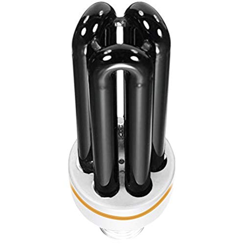 Lámpara UV E27, luz negra fluorescente ultravioleta bombilla CFL barra de discoteca lámpara germicida Pest Killing Light Lámpara UV E27, luz negra fluorescente ultravioleta bombilla CFL barra de discoteca lámpara germicida Pest Killing Light