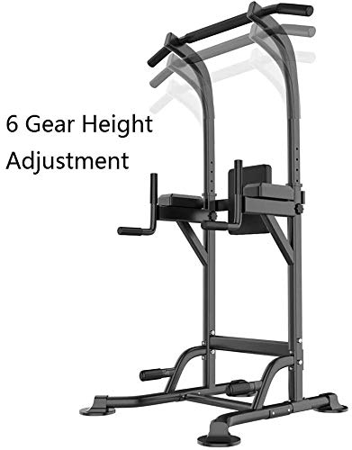 Lamyanran Barra de Dominadas Ajustable Paralelas Central eléctrica de Entrenamiento de la estación de inmersión for el hogar Entrenamiento Gimnasio Barra Rack Fitness Equipment Banco de Ejercicio Lamyanran Barra de Dominadas Ajustable Paralelas Central eléctrica de Entrenamiento de la estación de inmersión for el hogar Entrenamiento Gimnasio Barra Rack Fitness Equipment Banco de Ejercicio