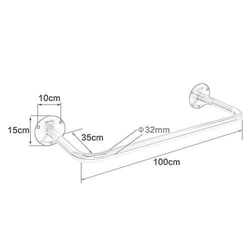 LANFENG La Palanca Superior Y La Palanca Son Muy Adecuados para Las Barras Paralelas Casero De La Aptitud De Interior, Fácil De Instalar,A