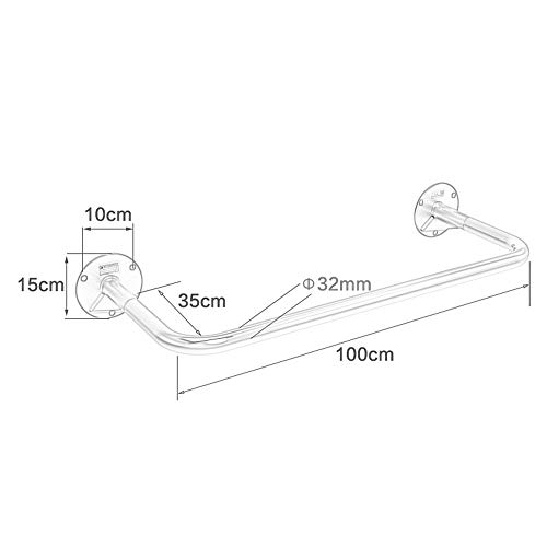 LANFENG La Palanca Superior Y La Palanca Son Muy Adecuados para Las Barras Paralelas Casero De La Aptitud De Interior, Fácil De Instalar,A