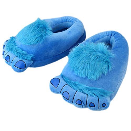 LANFIRE Zapatillas de Monster de Dibujos Animados Creativas de algodón Zapatillas de Felpa caseras Zapatillas de algodón cálido (Blue) LANFIRE Zapatillas de Monster de Dibujos Animados Creativas de algodón Zapatillas de Felpa caseras Zapatillas de algodón cálido (Blue)
