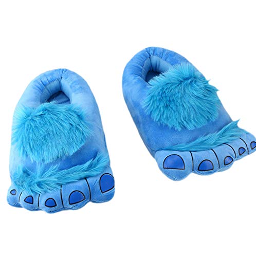 LANFIRE Zapatillas de Monster de Dibujos Animados Creativas de algodón Zapatillas de Felpa caseras Zapatillas de algodón cálido (Blue) LANFIRE Zapatillas de Monster de Dibujos Animados Creativas de algodón Zapatillas de Felpa caseras Zapatillas de algodón cálido (Blue)