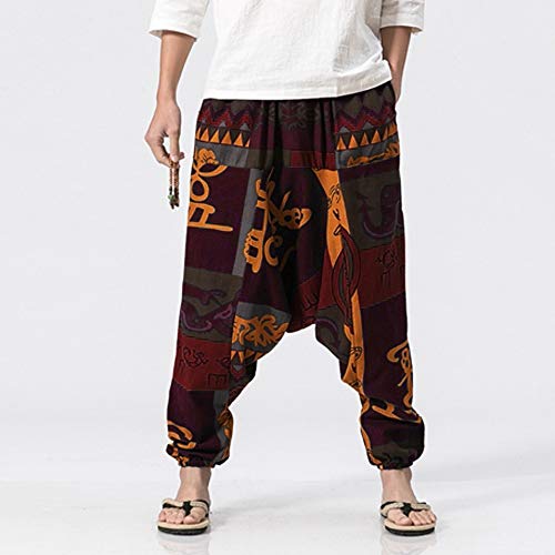 LANSKIRT Ropa de Pareja Unisex Pantalones Anchos Mujer y Hombre Chandal Pantalón de Yoga Estampado Pareja Pantalones Hombre Sueltos para Deporte(Una, 3XL) LANSKIRT Ropa de Pareja Unisex Pantalones Anchos Mujer y Hombre Chandal Pantalón de Yoga Estampado Pareja Pantalones Hombre Sueltos para Deporte(Una, 3XL)