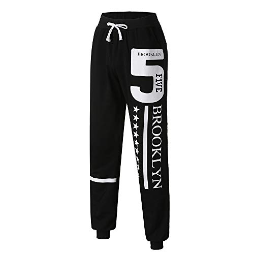 LANSKIRT_Pantalones de Chándal de Hombre con Estampado Digital y Estrella 2019, Pantalón de Trabajo Jogger Sueltos Pantalones de Hip Hop Modernos Overol Deporte LANSKIRT_Pantalones de Chándal de Hombre con Estampado Digital y Estrella 2019, Pantalón de Trabajo Jogger Sueltos Pantalones de Hip Hop Modernos Overol Deporte