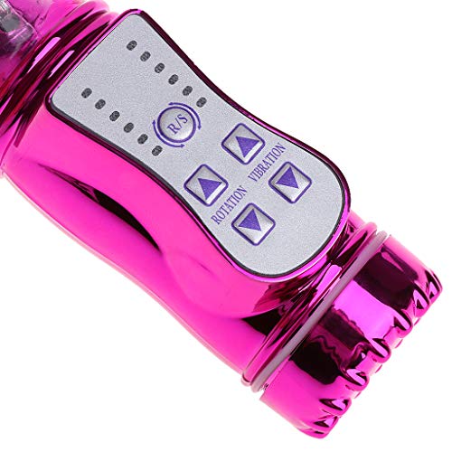 LAOLEE Masajeador De Cuerpo Giratorio De Vibración Femenina Impermeable Potente Empujando,Cónsóládór Péné Estimulación Del Punto G, Estimulador Vibratorio, Masajeador De Silicona Vibrạdọrẹs Sẹxuạl