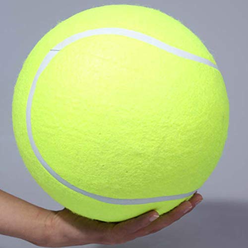LAOZI Big ~ Big ~ Big ~ Ball !!! Pelota de Tenis Gigante mastica un Juguete para Perros, Juega o ejercita el Mejor Juguete al Aire Libre o en la habitación para Que el Perro Sea más Saludable