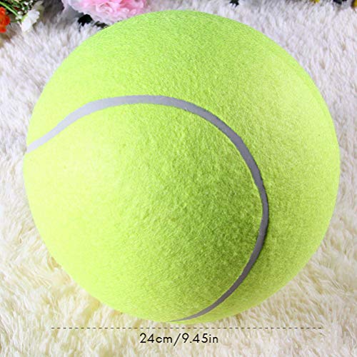 LAOZI Big ~ Big ~ Big ~ Ball !!! Pelota de Tenis Gigante mastica un Juguete para Perros, Juega o ejercita el Mejor Juguete al Aire Libre o en la habitación para Que el Perro Sea más Saludable