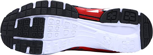 LARNMERN Zapatillas de Seguridad Hombres LM180105 SB Zapatos de Trabajo con Punta de Acero Ultra Liviano Suave y cómodo Transpirable(40 EU,Rojo)