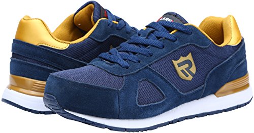 LARNMERN Zapatos de Seguridad Hombre Mujer con Puntera de Acero Zapatilla, Antideslizante ESD Comodos Calzado de Trabajo Industrial (Azul 39 EU) LARNMERN Zapatos de Seguridad Hombre Mujer con Puntera de Acero Zapatilla, Antideslizante ESD Comodos Calzado de Trabajo Industrial (Azul 39 EU)