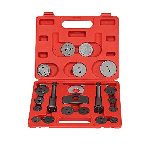 LARS360 Reposicionador de pistones de freno Sets de herramientas para las pinzas de freno 22 piezas set de herramientas para vehículos LARS360 Reposicionador de pistones de freno Sets de herramientas para las pinzas de freno 22 piezas set de herramientas para vehículos