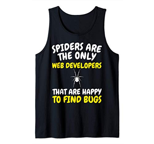 Las arañas son los únicos desarrolladores web: regalo divert Camiseta sin Mangas Las arañas son los únicos desarrolladores web: regalo divert Camiseta sin Mangas