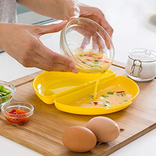 LAS COSAS QUE IMPORTAN Cocinar Huevos Microondas Poche Tortilla Francesa Sana Rápida Rica Fácil Recipiente Libre BPA Incluye Recetas Pochados