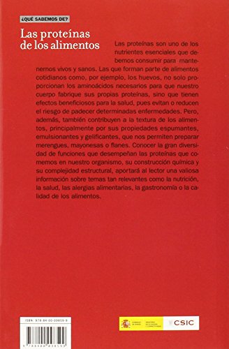 Las proteínas de los alimentos: 54 (¿Qué sabemos de?) Las proteínas de los alimentos: 54 (¿Qué sabemos de?)