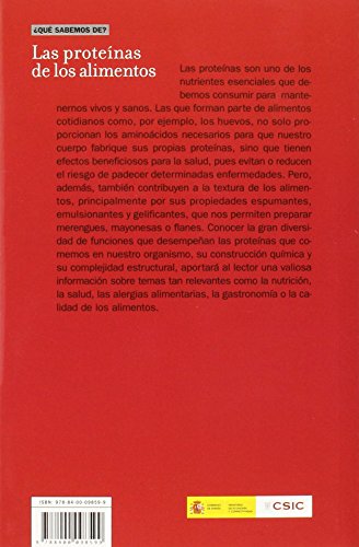 Las proteínas de los alimentos: 54 (¿Qué sabemos de?)