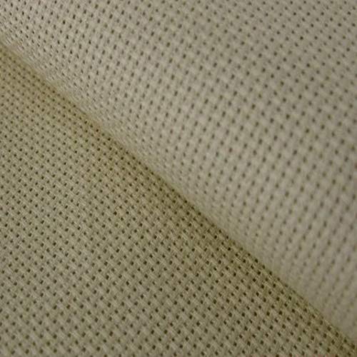 LAS TELAS ... Tejido por Metros, Tela Panamá para Punto de Cruz 100% Algodón. Ancho 1.50 Mtrs. 1 Mtr. (Beige) LAS TELAS ... Tejido por Metros, Tela Panamá para Punto de Cruz 100% Algodón. Ancho 1.50 Mtrs. 1 Mtr. (Beige)