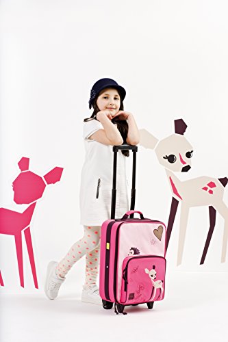 LÄSSIG Maleta con Ruedas para niños/Trolley, Little Tree Fawn LÄSSIG Maleta con Ruedas para niños/Trolley, Little Tree Fawn
