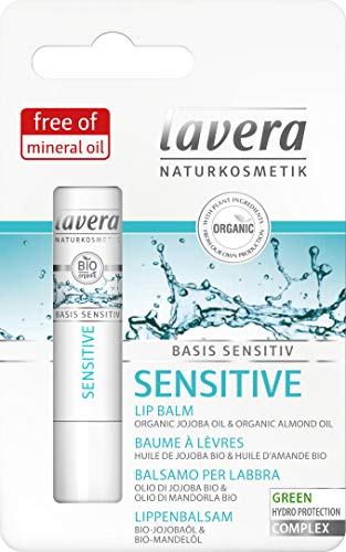 lavera Basis Sensitiv Bálsamo labial ∙ Cuidado Labial biológico ✔ cosméticos naturales 100% certificados ✔ 4.5 gr. lavera Basis Sensitiv Bálsamo labial ∙ Cuidado Labial biológico ✔ cosméticos naturales 100% certificados ✔ 4.5 gr.
