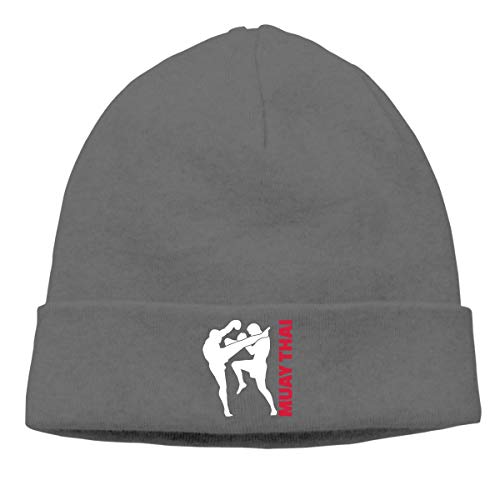 Lawenp Gorro de lana cálido para hombres y mujeres, gorro de gorro de muay thai